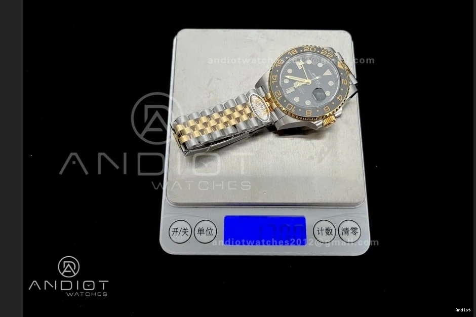 Edition 126713 YG SS Bracelet GRNR Best Dial SH3285 New Black GMT-Master ARF Super on (Gain Clone II CHS 1:1 Weight) 0510